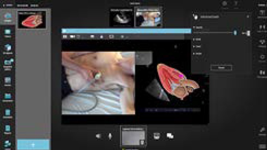 Screenshot of application